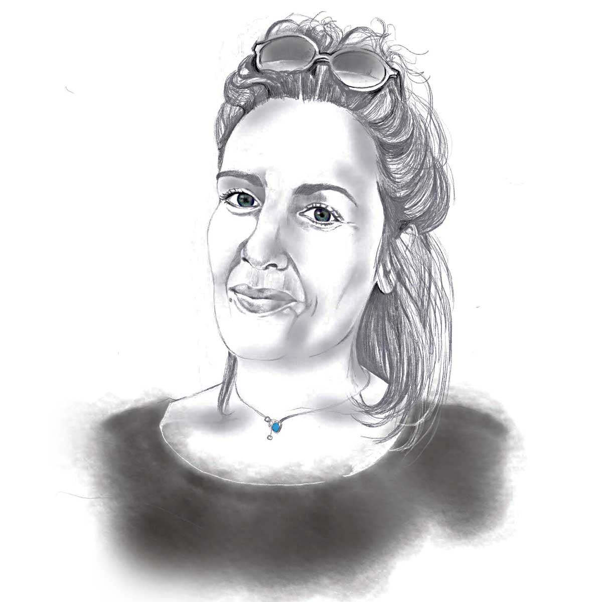 Meet Anna Illustration of Anna from The Free Folk Project