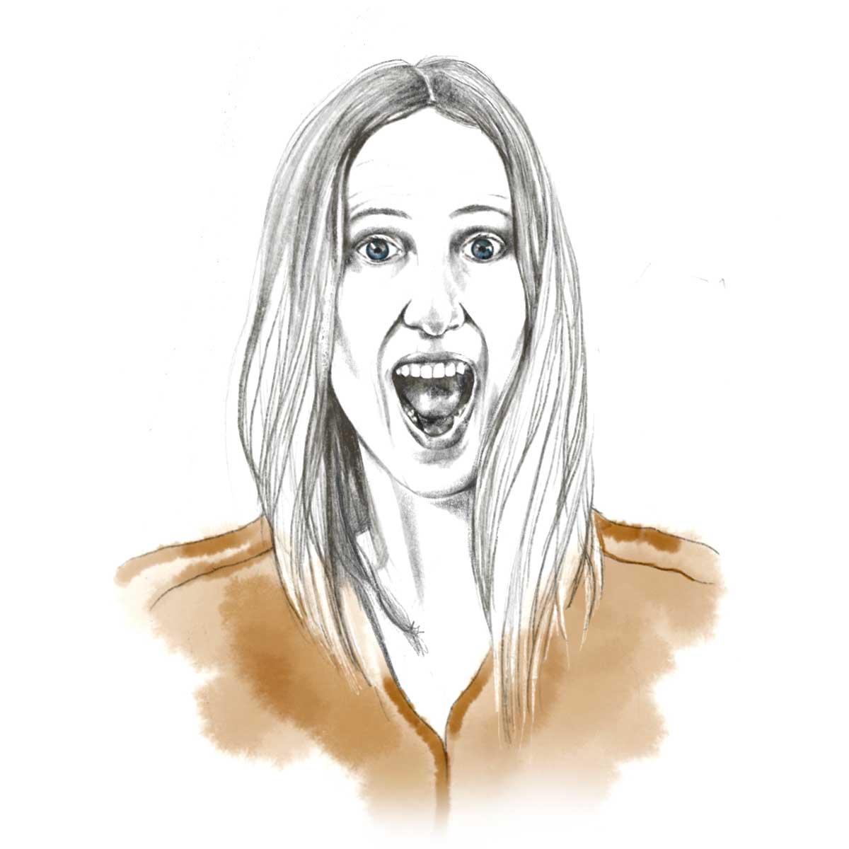 Meet Hanne Illustration of Hanne from The Free Folk Project